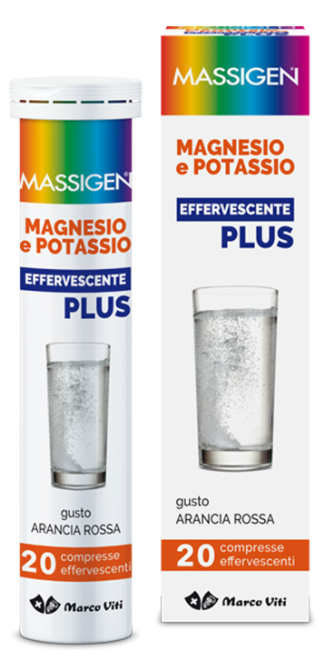 MASSIGEN MAGNESIO POTASSIO PLUS 20 COMPRESSE